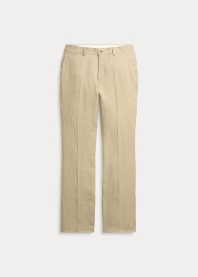 Men's Ralph Lauren Linen Pants | 465018FDI